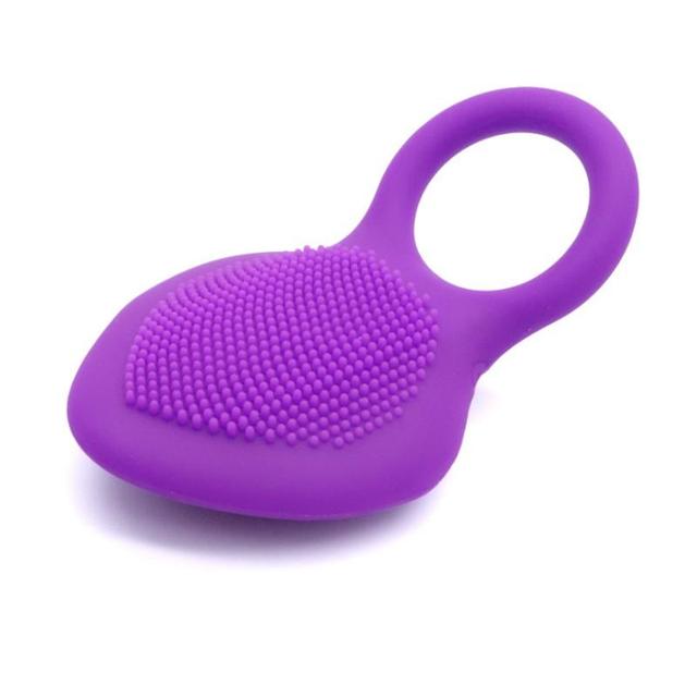 Кольцо для пениса Вибрационный стимулятор клитора G Spot Секс-игрушки для пары Вибро задержка лизания влагалища Блокировка оргазма с тонким рукавом Вибратор