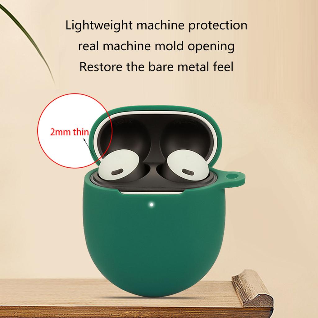 Earphones Case Protective Cover Lightweight Storage Case for Google Pixel Buds Pro 2 Earphones Full Protections Housing
