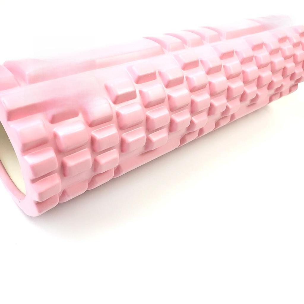 45cm EVA Foam Roller with Textured Surface for Muscle Massage and Relaxation