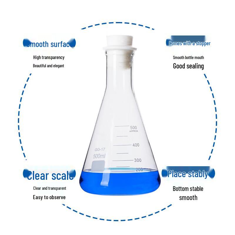 Seizes Graduated Erlenmeyer Flasks
