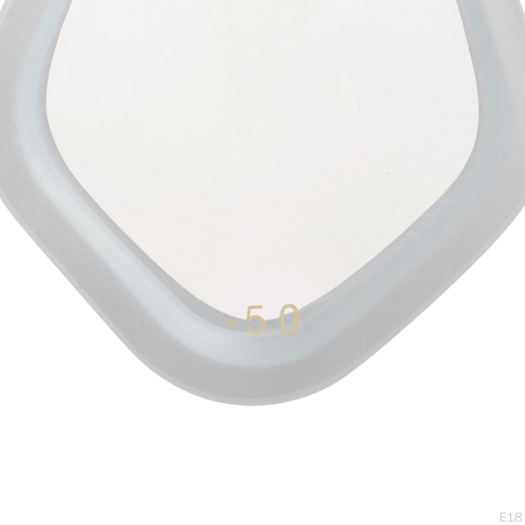 Очки для дайвинга с линзами для близорукости Прозрачные для мужчин, женщин, взрослых для подводных занятий