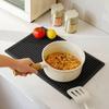 Thickened PVC Countertop Bar Mat Non-slip Table Placemat Kitchen Drain Mat  Kitchen Countertop