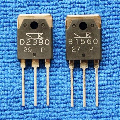 1 пара SANKEN 2SB1560/2SD2390 B1560/D2390 TO-3P транзисторы усилителя мощности 22SB1560 + 2SD2390 B1560 + D2390 2 шт.