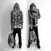 Unisex Oversized Hooded Streetwear Sweatshirt With 3D Graphic Print Loose Fit Harajuku Style Teens Adults