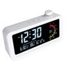 Electronic Alarm Clock Color Screen Built In Timer Temperature Date Display 12 24 Hour Digital