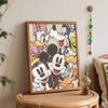 Disney Микки и друзья цифровая масляная живопись DIY ручная раскраска картина домашний декор классические мультяшные персонажи искусство настенный декор веселый