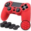 Soft Silicone Case Cover Thumb Grip Caps for PS4/PS4 Slim/Pro Game Controller