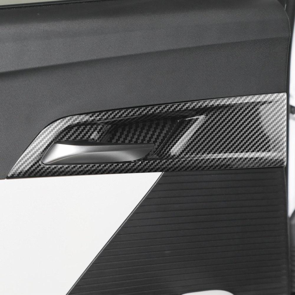 Для MG4 MG 4 2025 2025 RHD Накладка на внутреннюю ручку двери Рамка ручки двери 4 шт. Наклейка Отделка Аксессуары для интерьера