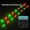 Суперяркий светодиодный умный поплавок для рыбалки, сверхчувствительный индукционный электронный поплавок, светящийся поплавок для ночной рыбалки