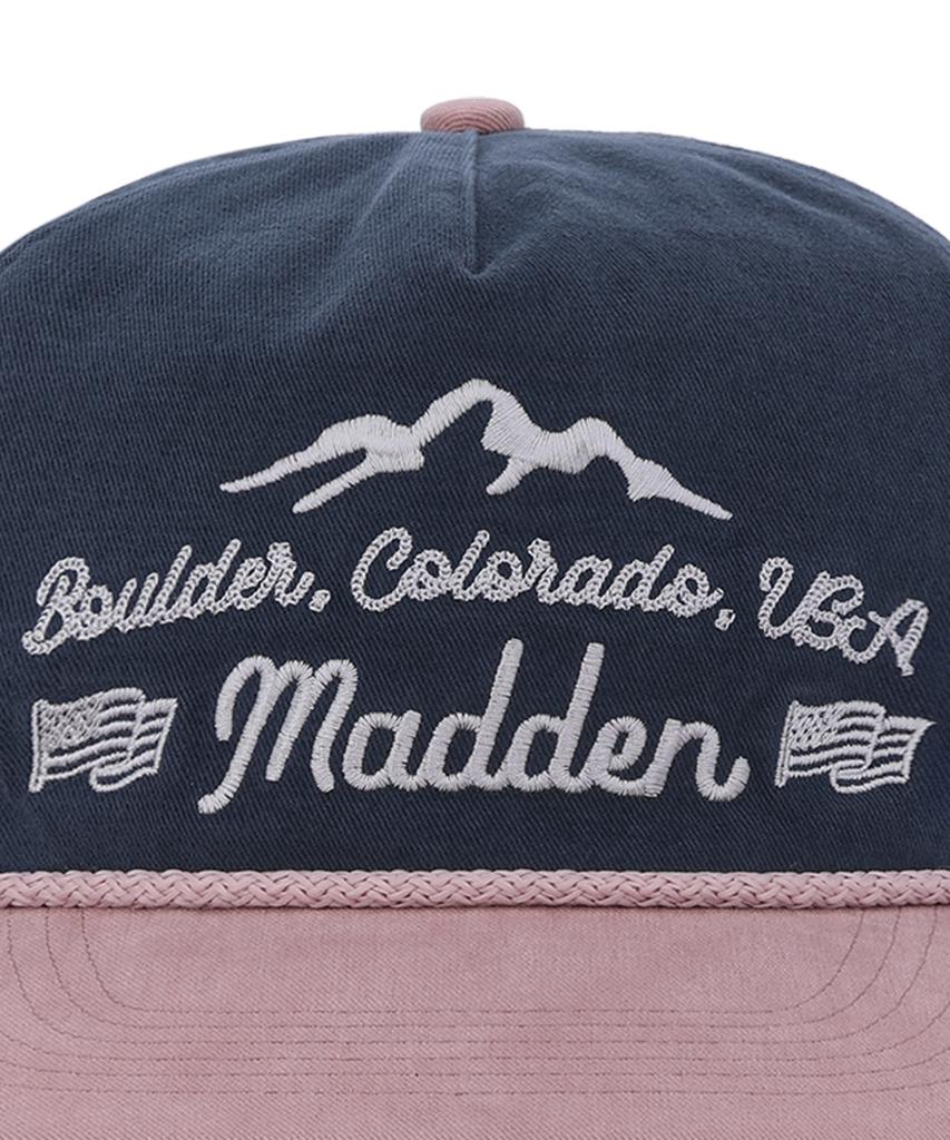 Кепка MADDEN Colorado Rope с 5 панелями, темно-синяя