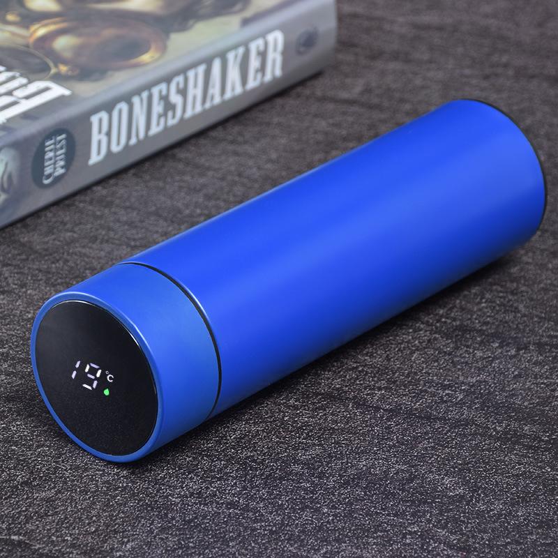 1 шт. Бутылка для воды с цифровым дисплеем температуры, изолированная чашка для воды из нержавеющей стали, идеально подходит для активного отдыха, путешествий и фитнеса