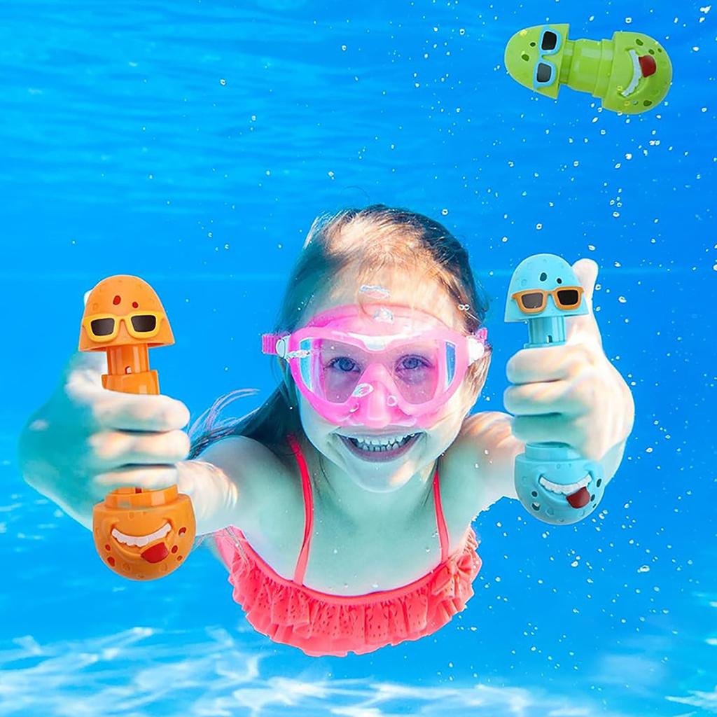 Kids Underwater Breath-Holding Training Toy – Clown Face Swim Trainer For Pool Play & Swim Schools
