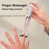 Массажер для пальцев Ролики Улитка Сталь Магнитные бусины Зажим Массажер для акупунктурных точек рук Снимает усталость пальцев Инструмент для артрита