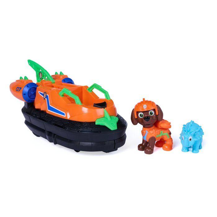 Véhicule + Figurine Zuma - La Pat' Patrouille - Le Film Mission Dino - SPINMASTER - A Partir De 3 Ans