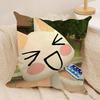i-Inoue toro CUTE Cat Cushion Cover Soft Plush Fabric Double-Sided Printed Cushion Covers for All Seasons Home Decor