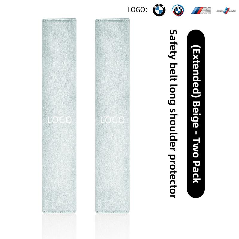 2Pcs Car Seat Safety Belt Cover Shoulder Protection For BMW X1 X2 X3 X5 X4 X6 X7 G30 G20 G32 G11 G12 F40 F30 F20 F10 F34 F07 F44 FCT7