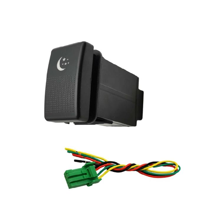 Modified Fog Light LED DRL Daytime Running Light Power Radar Recorder Switch Button For Mazda 5 for Mazda 6Switches Seat 3