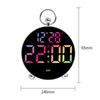 8029 LED Digital Alarm Clock Multi Function Students Electronic Desk Clock with Large Display