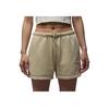 Comfortable Versatile Simple Fashion Three-Quarter Casual Shorts Women Shorts Rattan White HJ1366-206