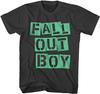 Рок-топы Fall Out Boy Распад Мальчики Винтажный Уличный Летний Классическая Футболка Повседневный Свободный Принт Короткий Рукав Подарок для Фанатов Унисе...