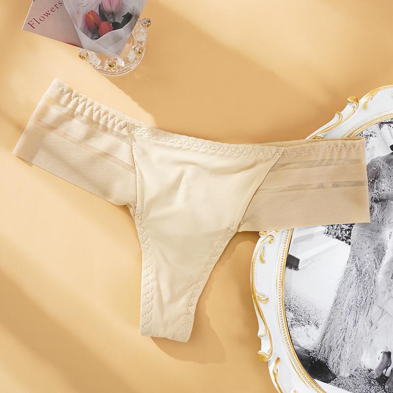 Сексуальные прозрачные трусики с вышивкой, модные бесшовные полые трусики, хлопковое дышащее нижнее белье с промежностью