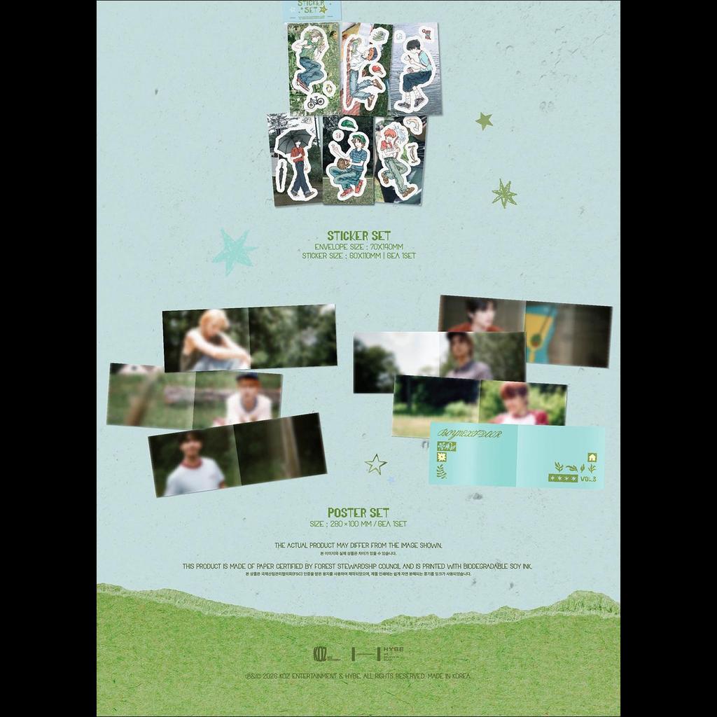 [Предзаказ] BOYNEXTDOOR Сборник Vol.3 Набор + Бесплатный Подарок