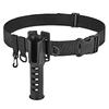 Fishing Waist Belt Rod Holder Adjustable Portable Pole Inserter Fishing Rod Holder Belt for Spinning Casting Fly Fishing