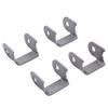 4Pcs Shock Swing Arm Weld On Mounting Bracket Kit Steel Alloy Secure Fixation for ATV Dirt Bike UTV Go Kart