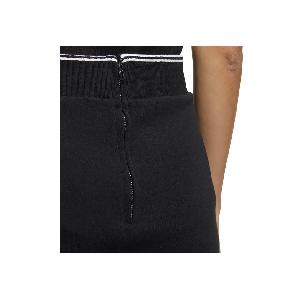 Adidas Женская удобная прямая повседневная длинная юбка с буквенным принтом, женские юбки черного цвета FM9254