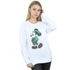 Disney Womens/Ladies Mickey Mouse St Patrick Costume Sweatshirt