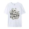 Skull Morel Mushrooms Mycologist Goth Mushroom Art T Shirts Men Normal Clothes T-Shirt Round Neck Pure Cotton
