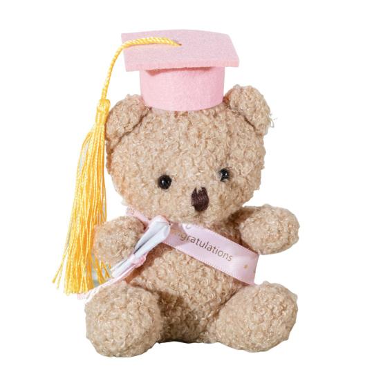 Выпускной плюшевый мишка с кепкой доктора философии плюшевая мягкая игрушка в подарок выпускникам мягкая кукла-медведь выпускной подвеска в виде сумки плюшевый мишка