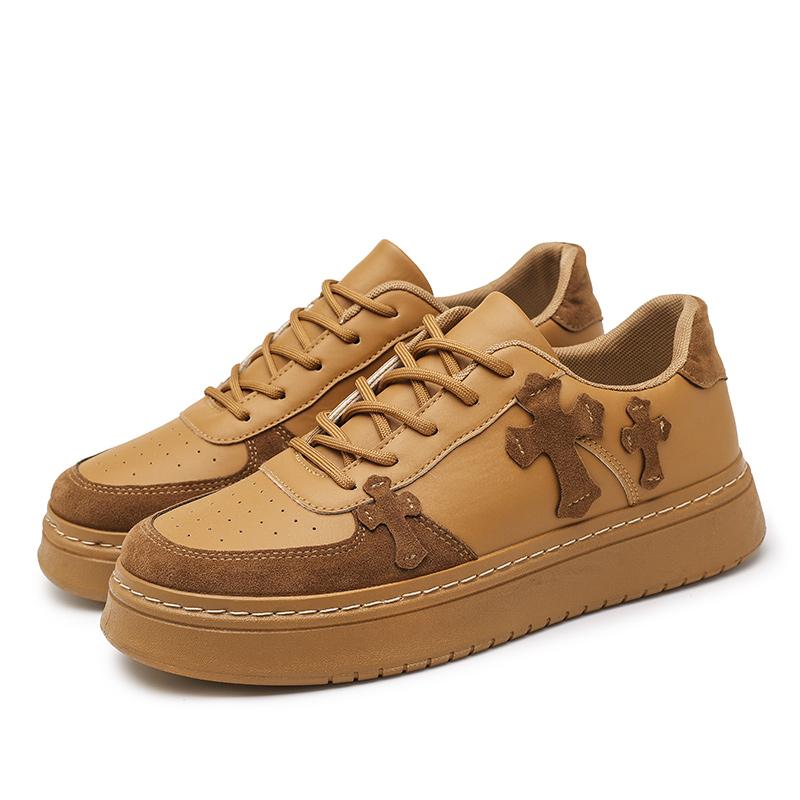 Croxin Board Shoes Студенческая модная универсальная уличная мужская обувь черного, хаки-серого цвета, спортивные кроссовки