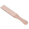 Double Sided Leather Strop Quick Sharpening Beech Wood Leather Sharpening Strop Portable DIY Leather Honing Strop for