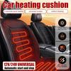 Car Seat Heating Pad 12V/24V Universal Upgraded Car Seat Heating Pad Seat 10s Fast Heating 3-speed Temperature Adjustment