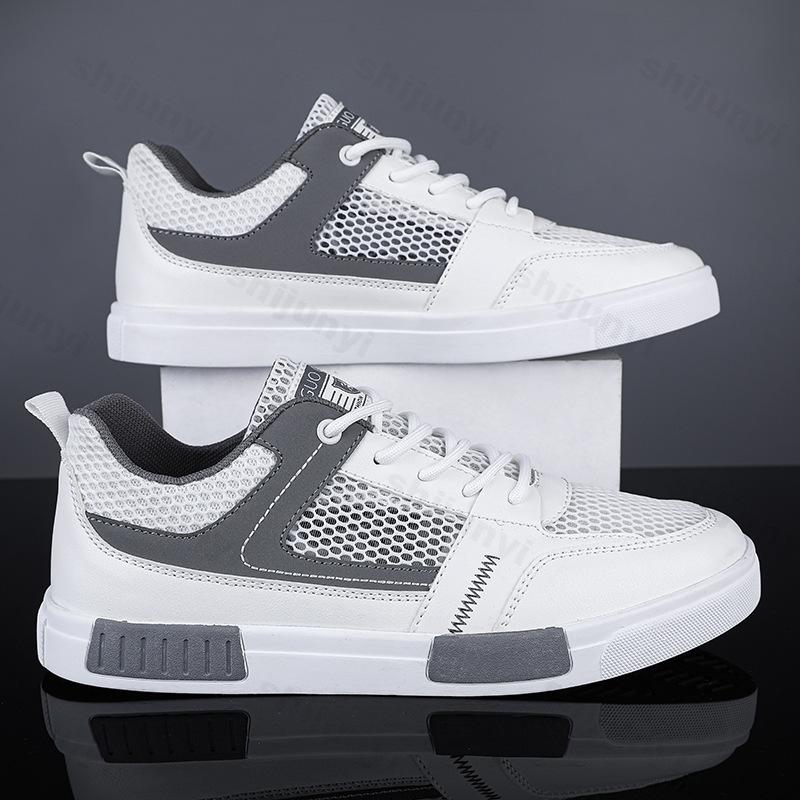 Men Casual Sneakers Mesh Breathable Comfortable Fashion Trend Board Shoe Men Sneakers Outdoor Sports Shoes Men New Running Shoes