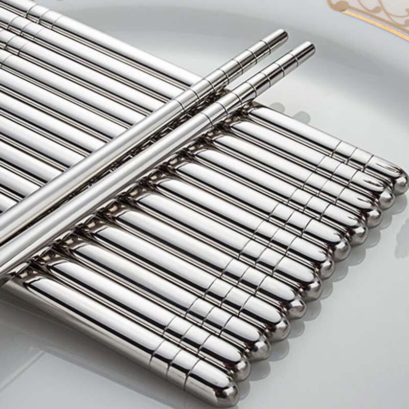 Minnai 304 Stainless Steel Reusable Chopsticks