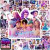 110 шт. Аниме K-Pop Охотники на демонов Стикеры для скрапбукинга, телефона, багажа, скейтборда Водонепроницаемые наклейки Подарок Игрушка Канцелярские товары