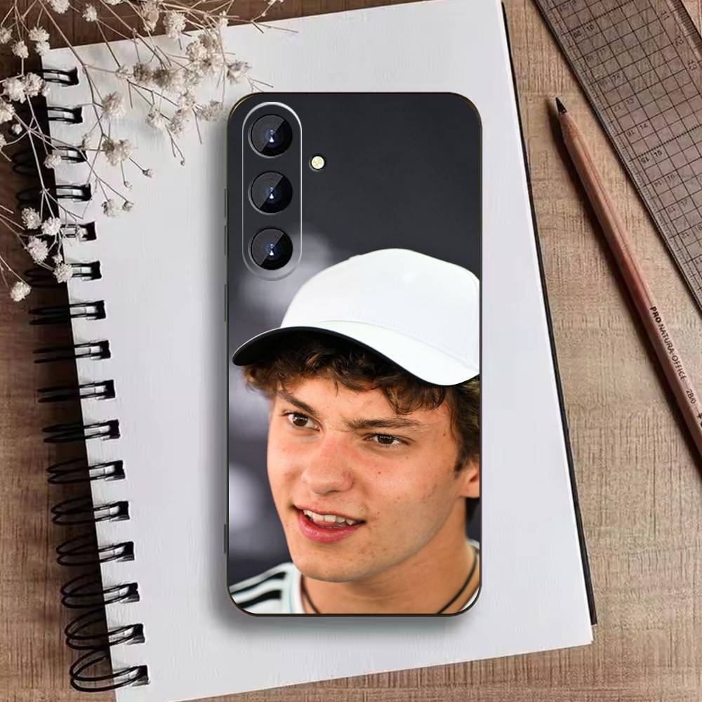 Чехол для телефона D-Kimi Cool A-Antonelli для Samsung Galaxy A73, A21s, A22, A31, A52, A53, A71, A41, Мягкий черный корпус