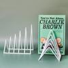 Книжная полка Nordic Iron Desktop Storage Rack Журнал Газетный стол Полка для документов Треугольная полка Креативная стойка для хранения вещей Простая