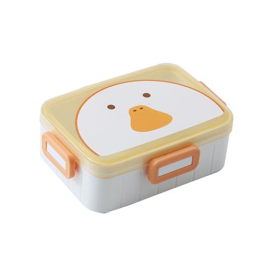 Детский ланч-бокс, 600 мл, большая вместимость, отличное уплотнение для хранения продуктов питания, микроволновая печь, мультяшный ланч-бокс для студентов