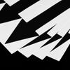 PVC Adhesive Direction Indicator Label 6 Inch Arrow Sticker Self-adhesive Paper PVC  Office