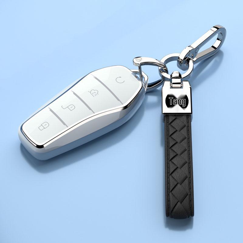 Чехол для ключей BYD Tang 2024 Honor Edition для DMI/EV/DMP - Цепочка второго поколения для мужчин и женщин