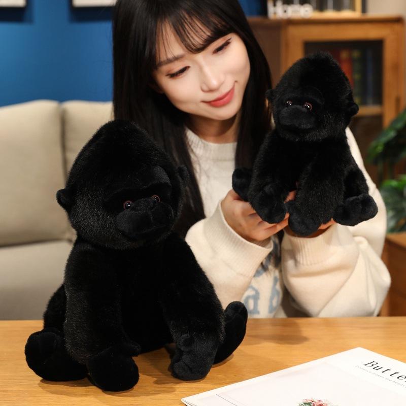 Милая плюшевая игрушка-шимпанзе, имитирующая животное, зоопарк, кукла-маленькая обезьянка, детская компаньонка, успокаивающая тряпичная кукла