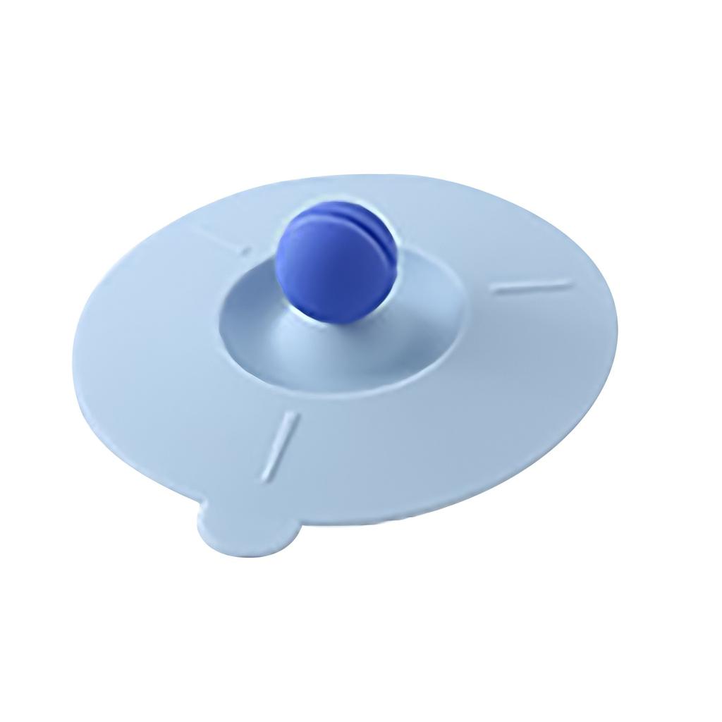 Silicone Cup Cover Hot Cup Cover Sealed Cup Cover With Spoon Holder Designed For Round Cup