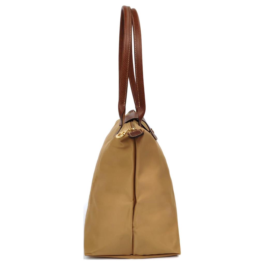 Longchamp Сумка-тоут Le Pliage с двумя ручками, на молнии, из переработанного холста, женская, хаки 1899089P86