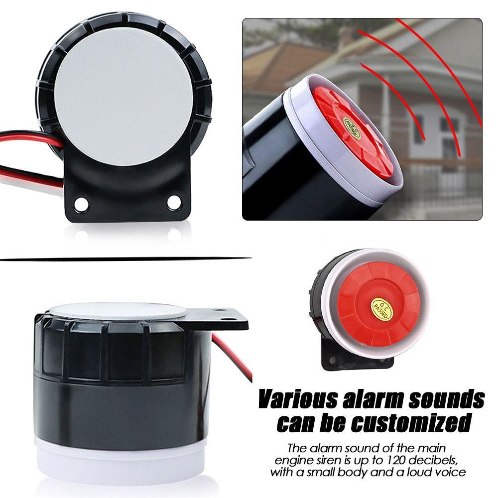 Warning Device Anti-theft Horn Without Light Buzzer Light Alarm Explosion High Decibel Sound