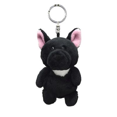 NICI Французский бульдог Брелок BB Girls Черный 3,9 дюйма (10 см), черный