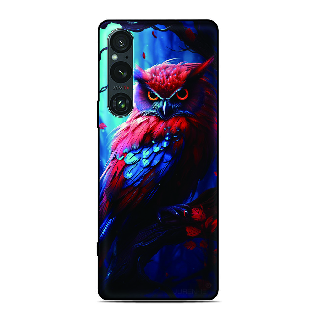 Pretty Owl Phone Case For Blackview Wave 9C 8C 6C Shark 9 Color 8 A100 A96 A95 A90 A85 A80 A70 A55 A53 A52 A200 Pro Cover