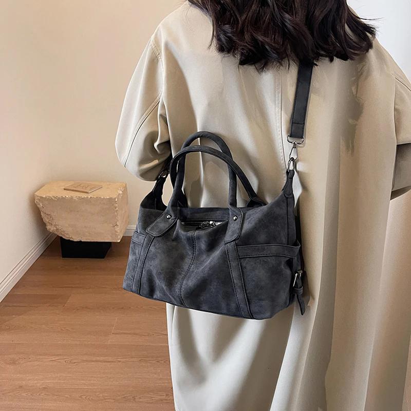 Винтажные женские сумки через плечо из искусственной кожи, модная сумка под мышку большой вместимости, женская сумка кроссбоди, сумки KTY